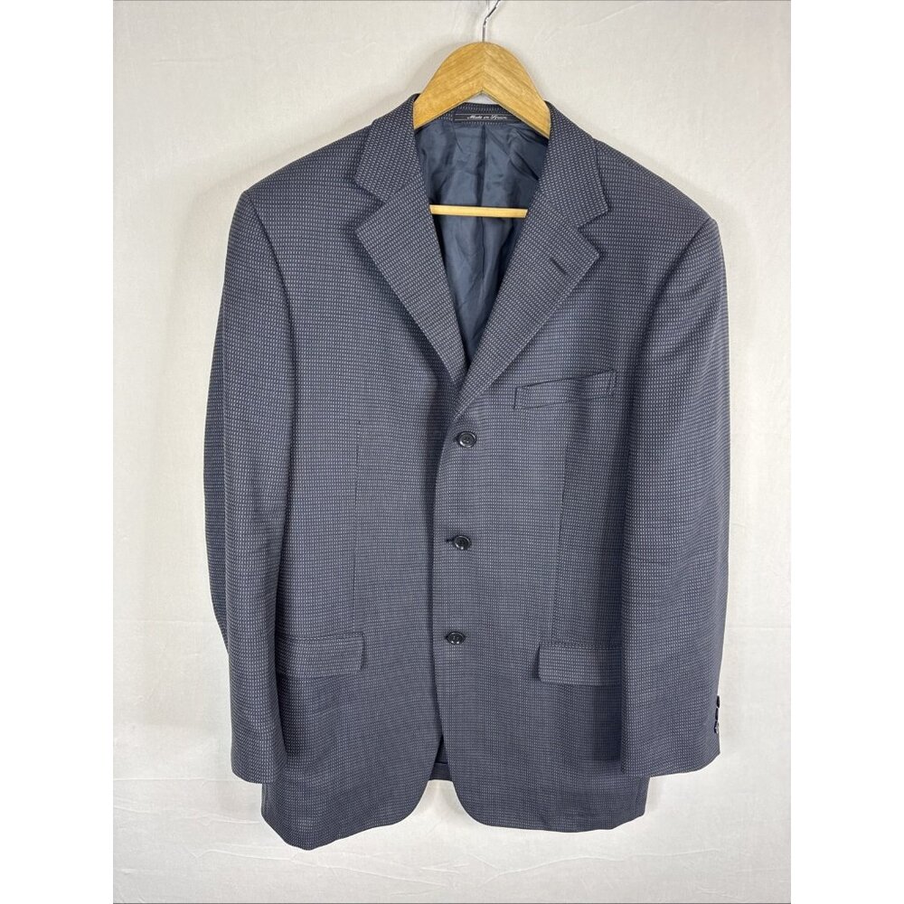 Ermenegildo Zegna X Henry Singer Soft Wool Blazer Sport Coat Spain EU 52 US 42R